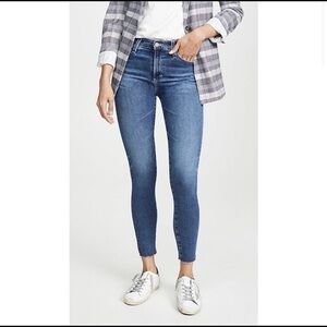 AG Adriano Goldschmied The Farrah High Rise Ankle Denim Jeans